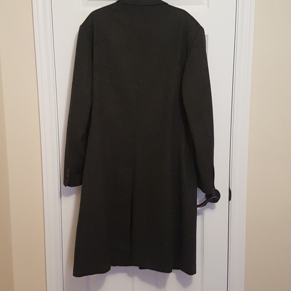 Men's luxury wool long coat Verri - Picture 2 of 9